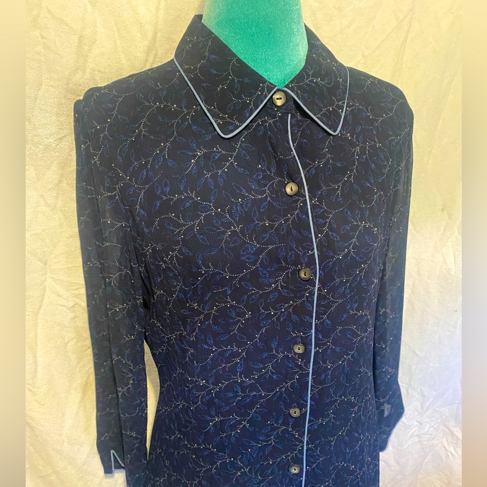 J.jill:vintage button down dress 8